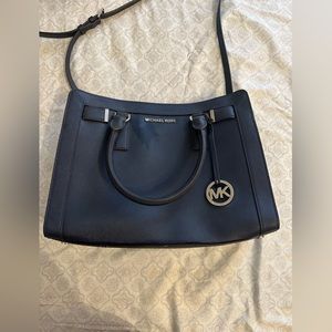Michael Kors navy blue purse